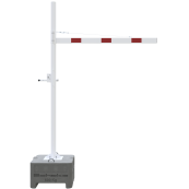 Mobile height limiter | cross tube length: 2000 mm | profile cylinder lock